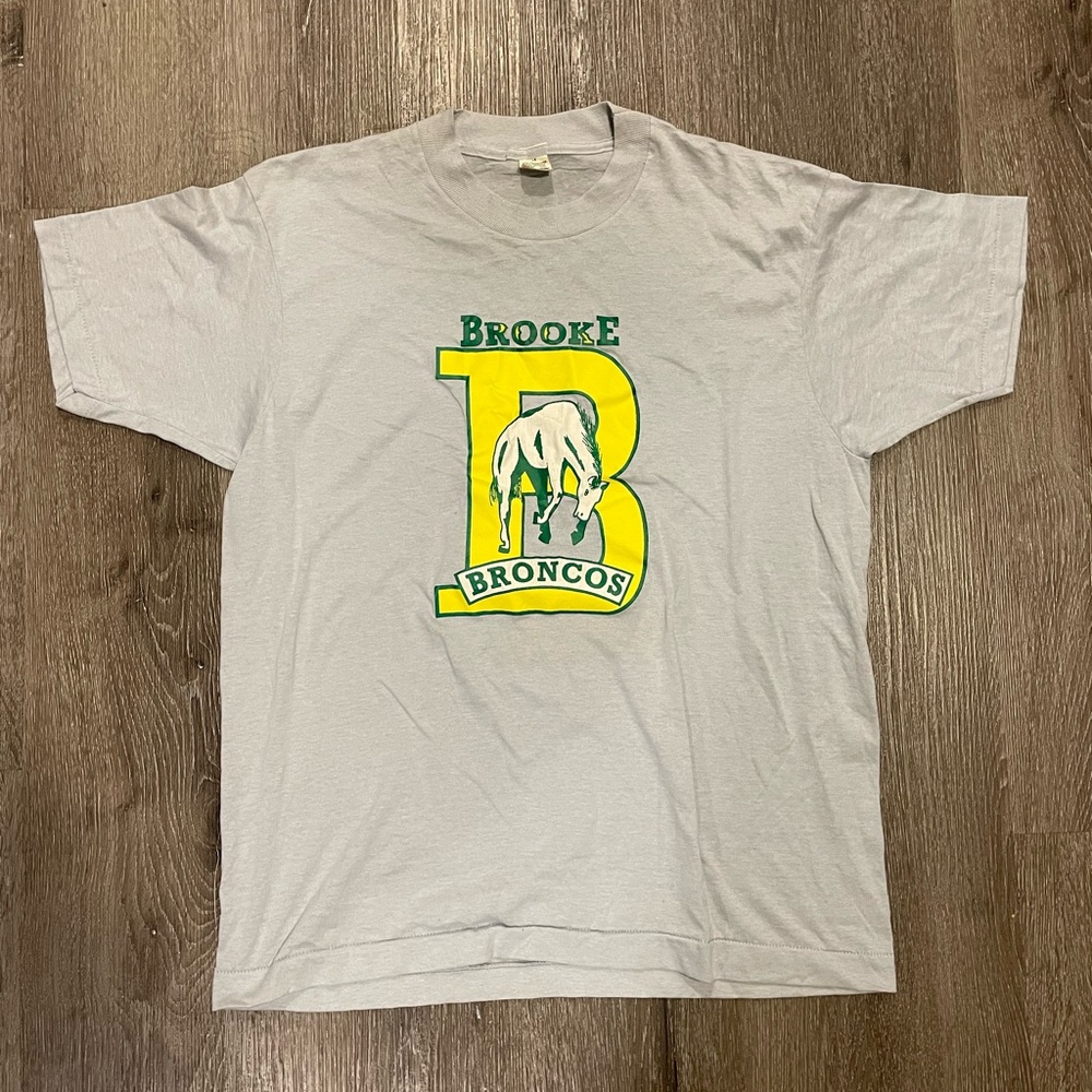 Vintage Brooke Broncos Tee
